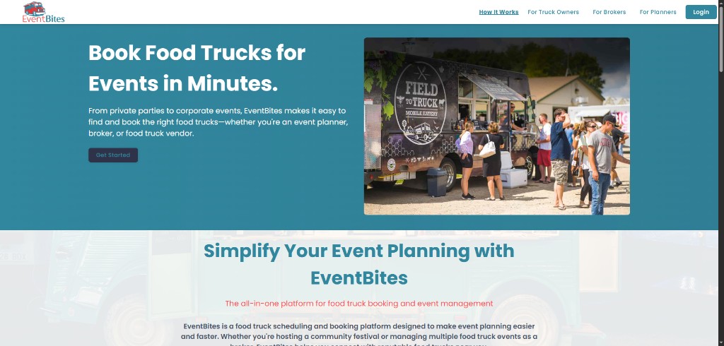 EventBites product screenshot